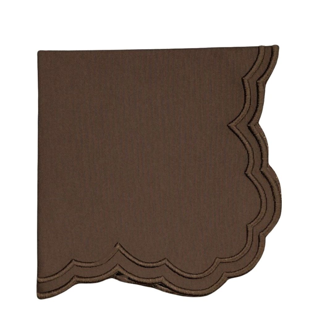 Lillian Napkin - Cocoa (Set of 4)