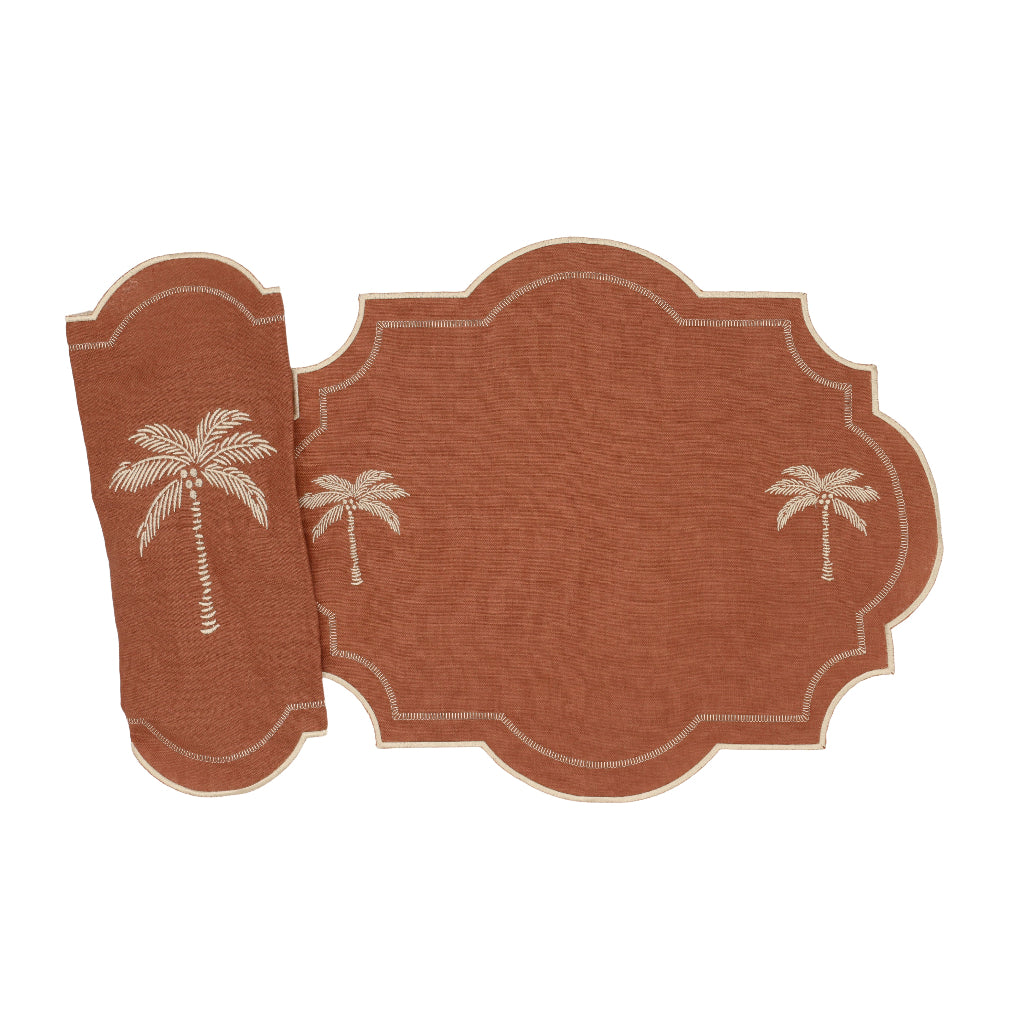 Cocoa Oasis Napkin - Set of 4