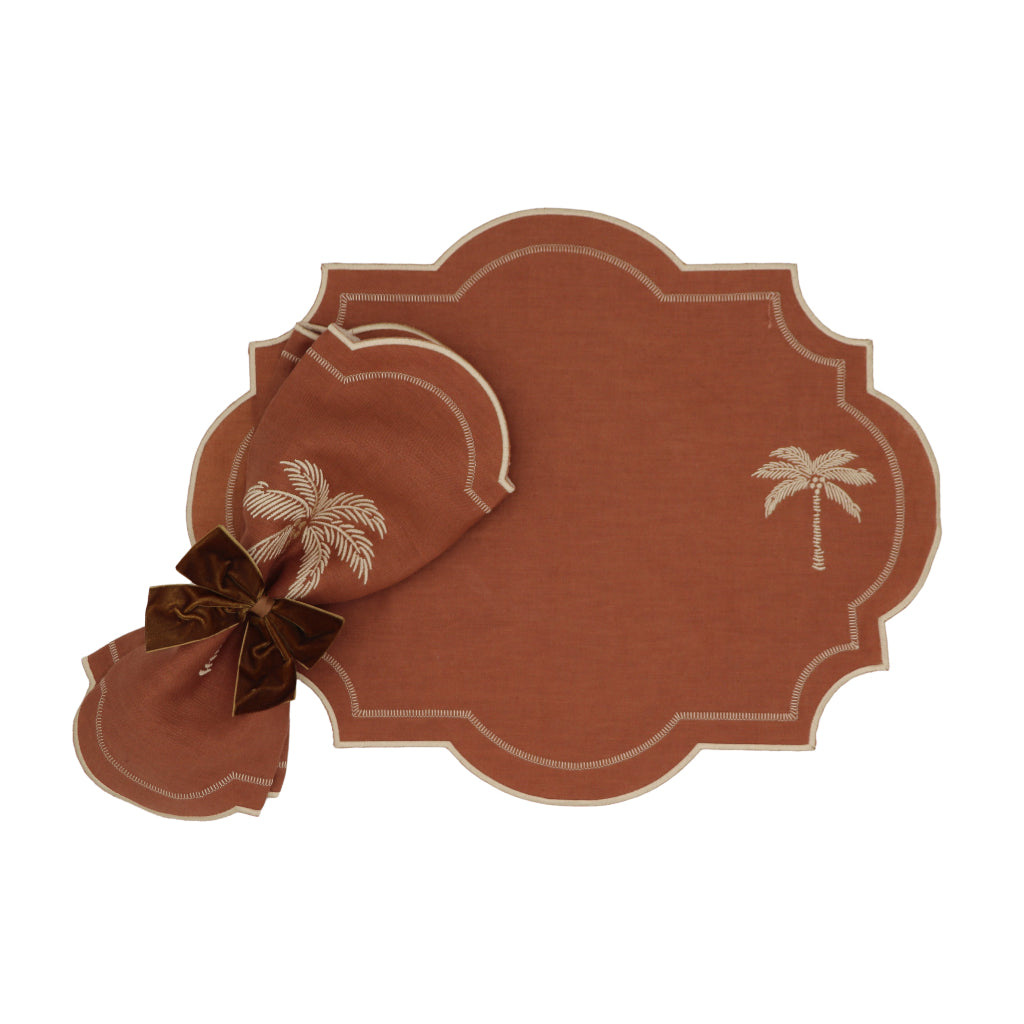 Cocoa Oasis Napkin - Set of 4