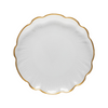 Glass Rimmed Dinner Plate Francesca by Casafina