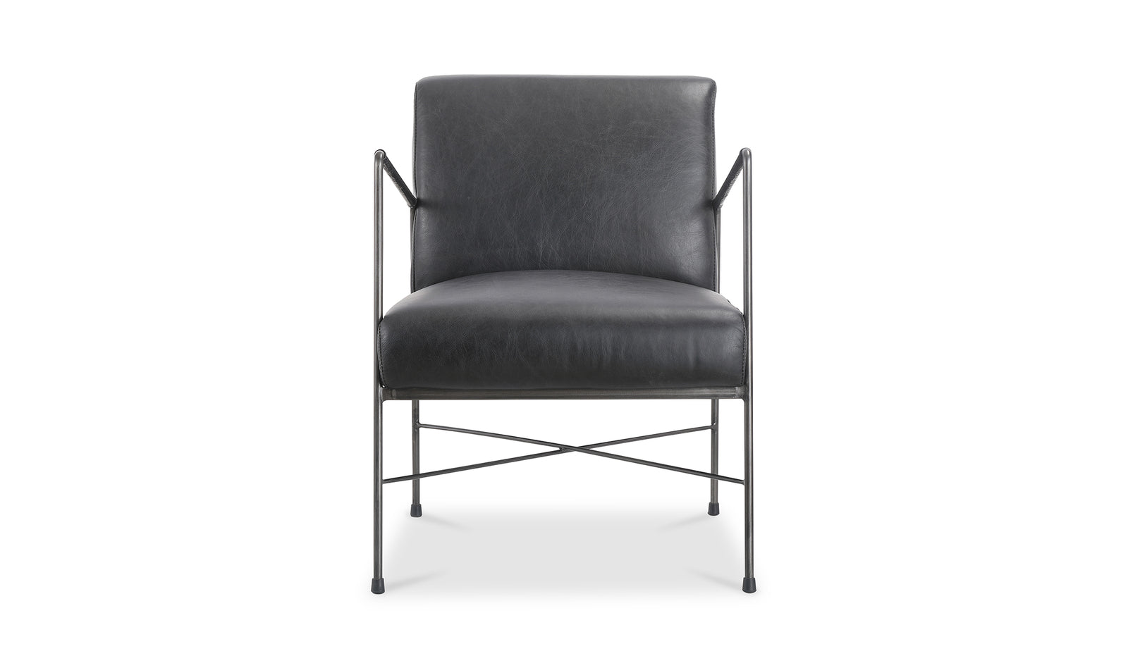 Grove Leather Armchair - Black