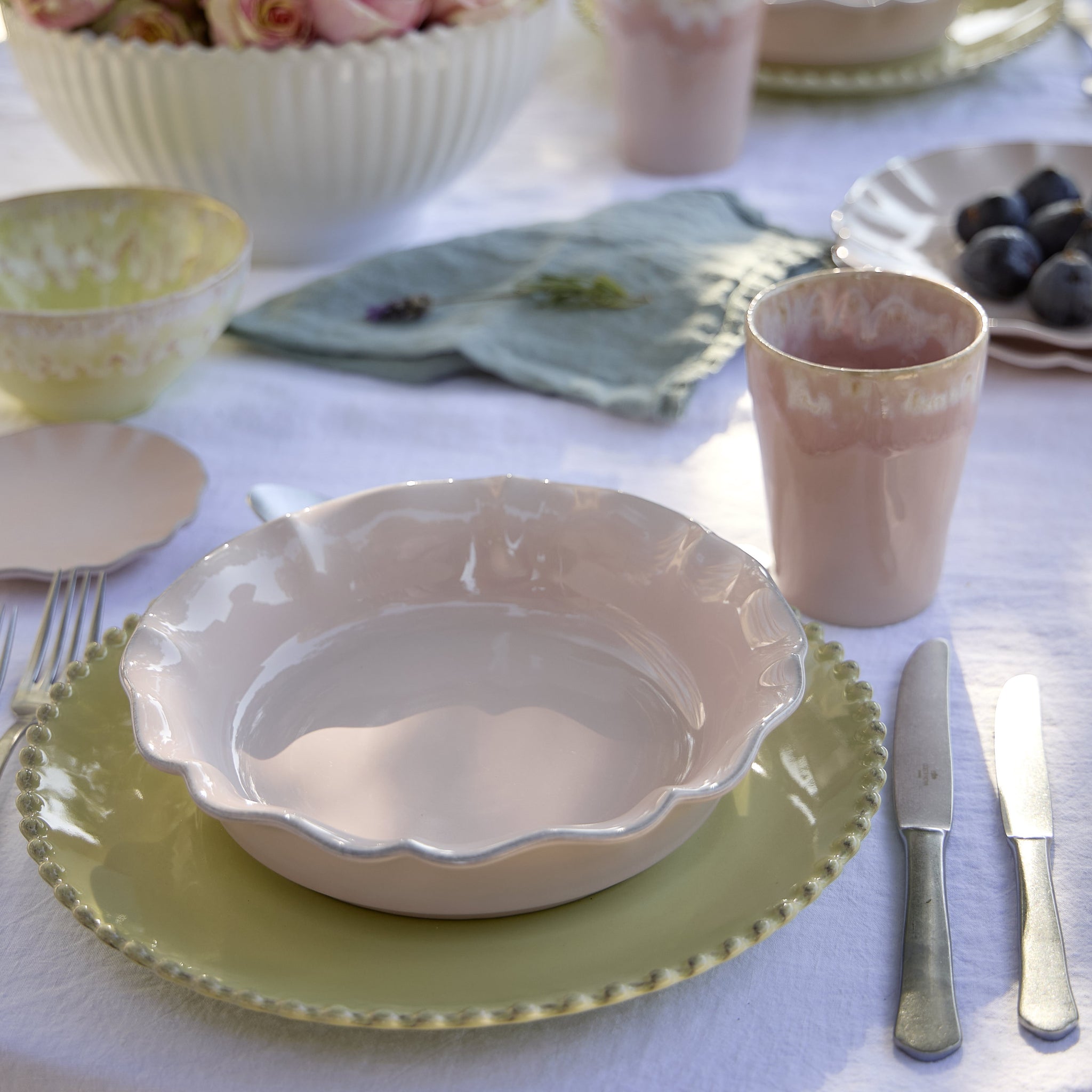 Soup/Pasta Bowl Rosa Set of 6