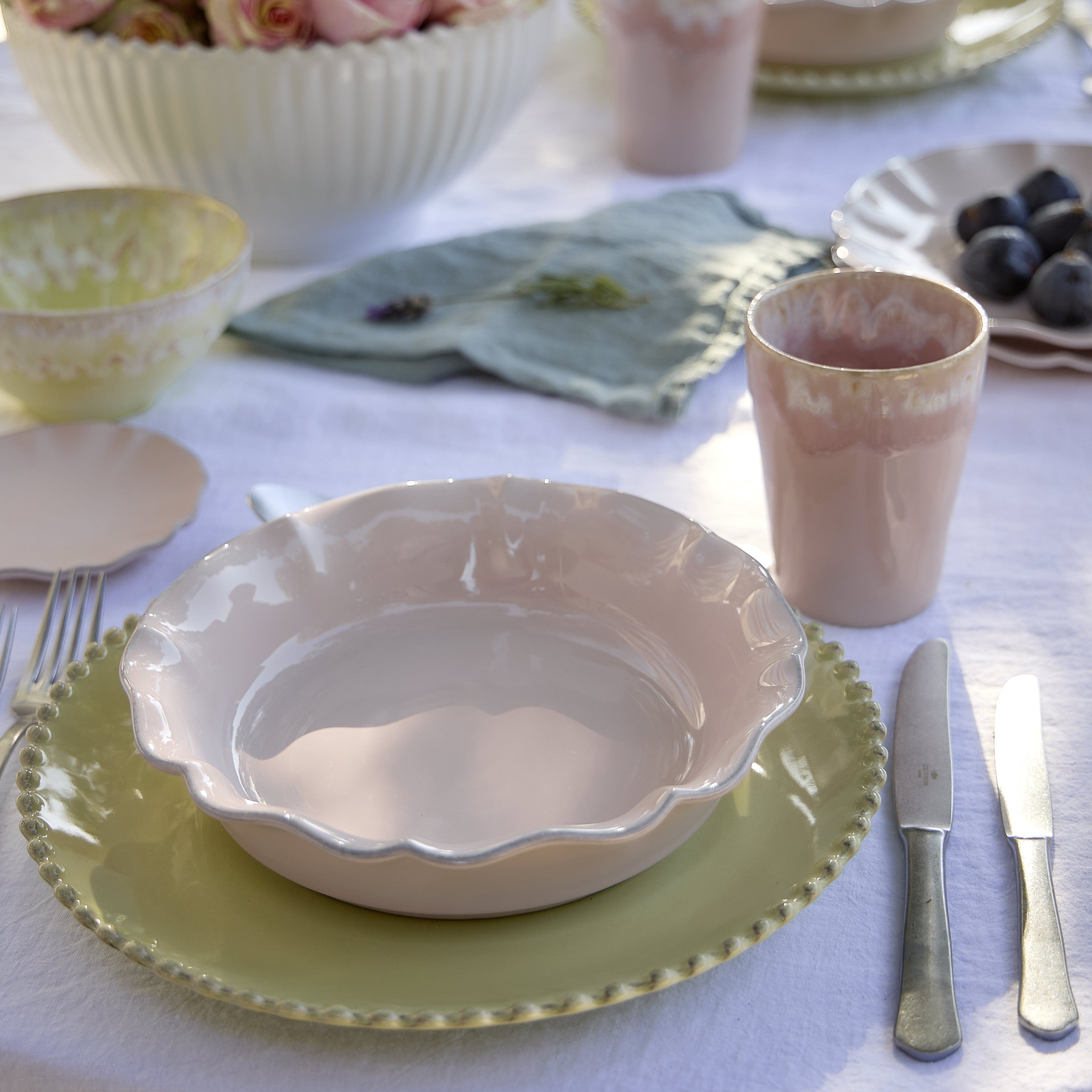 Soup/Pasta Bowl Rosa Set of 6