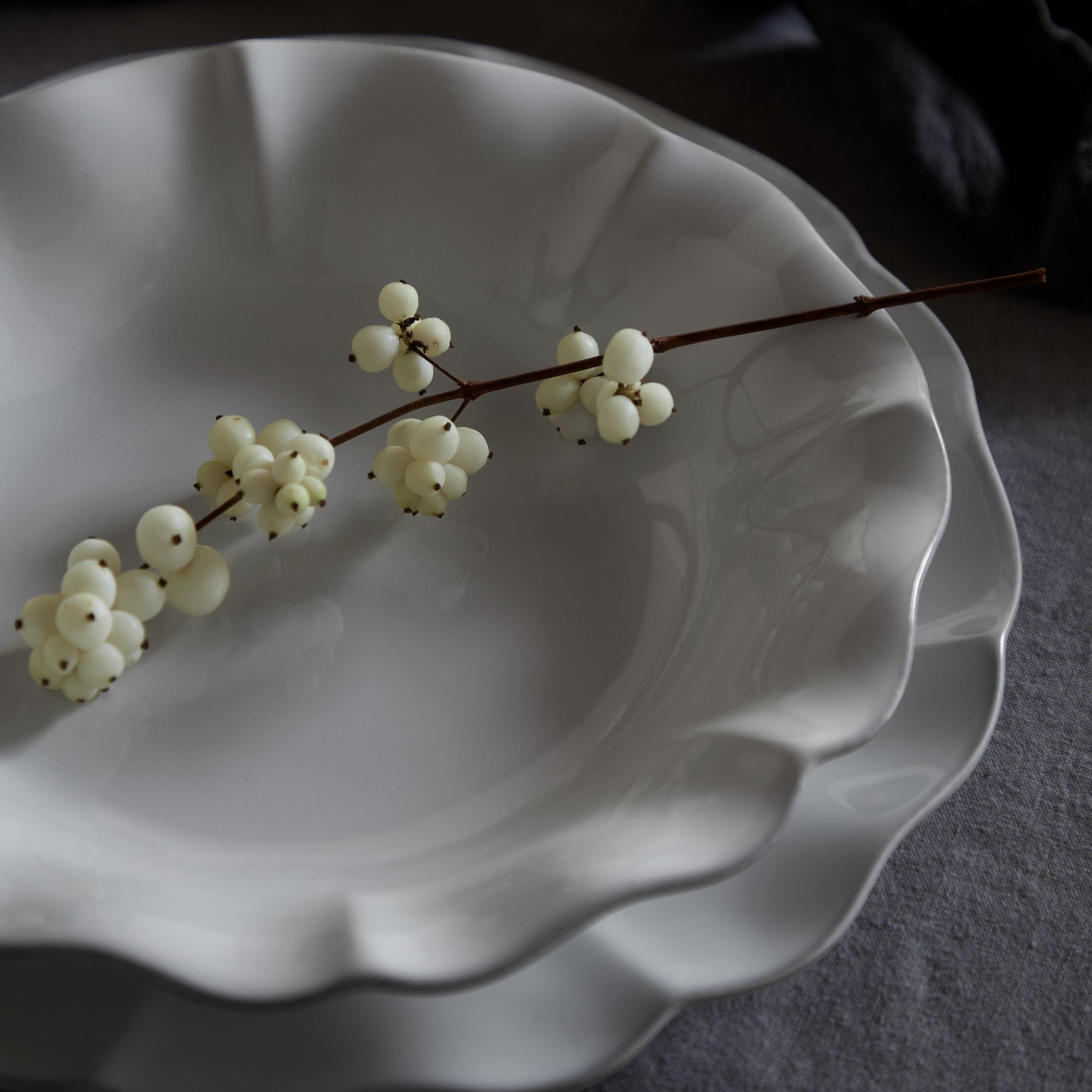 Soup/Pasta Plate Rosa Set of 6