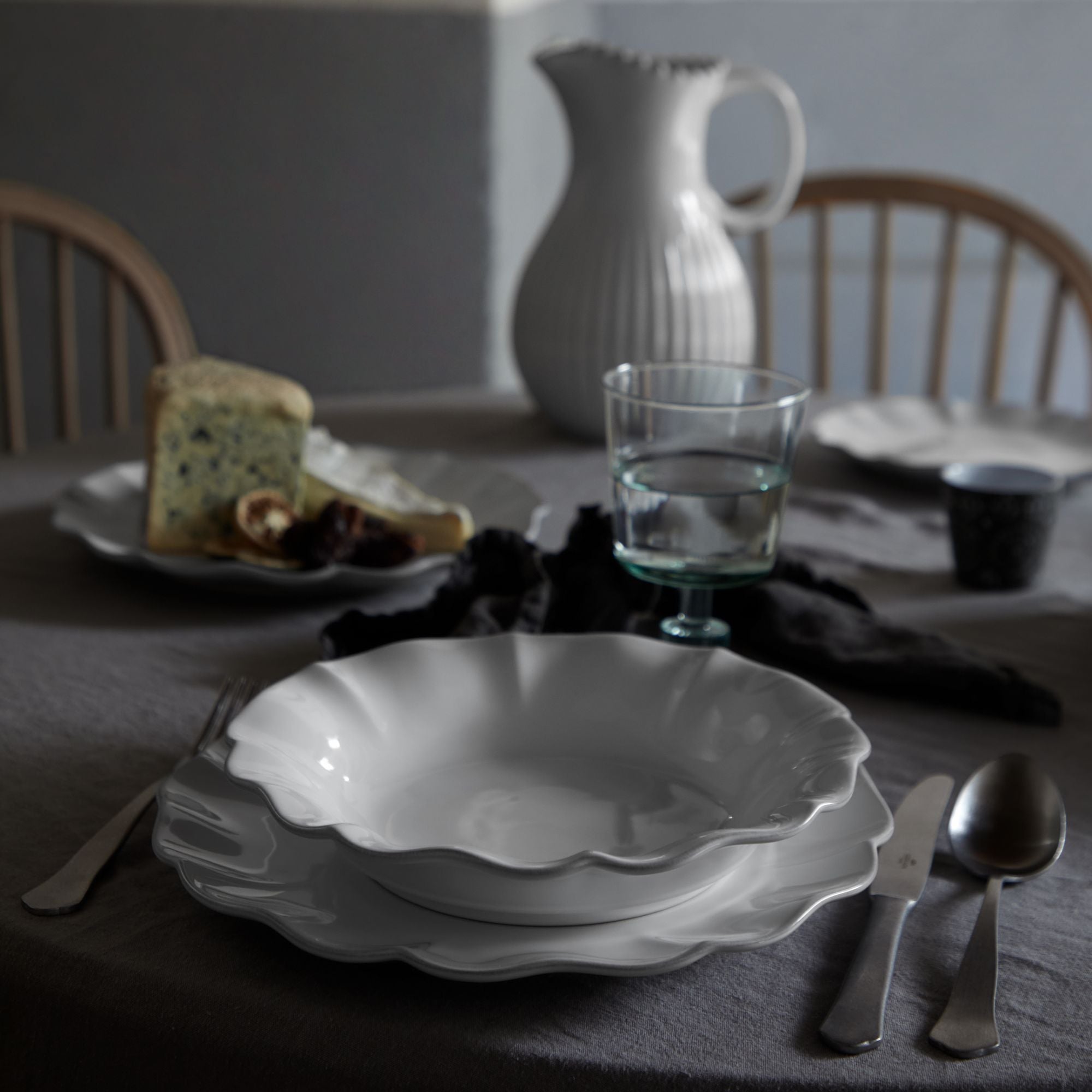 Soup/Pasta Plate Rosa Set of 6