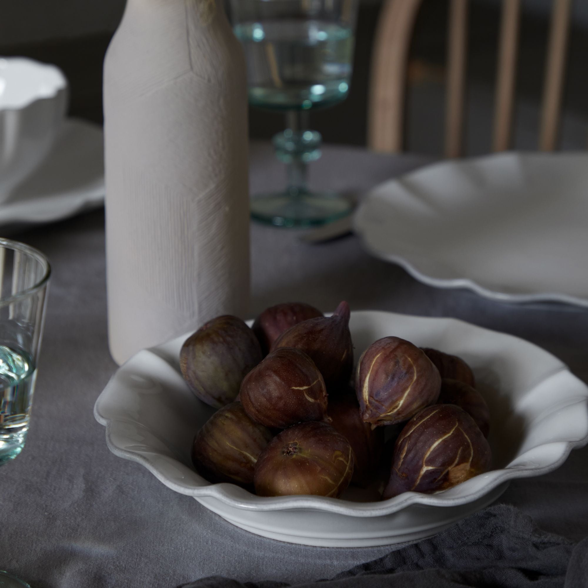 Soup/Pasta Plate Rosa Set of 6