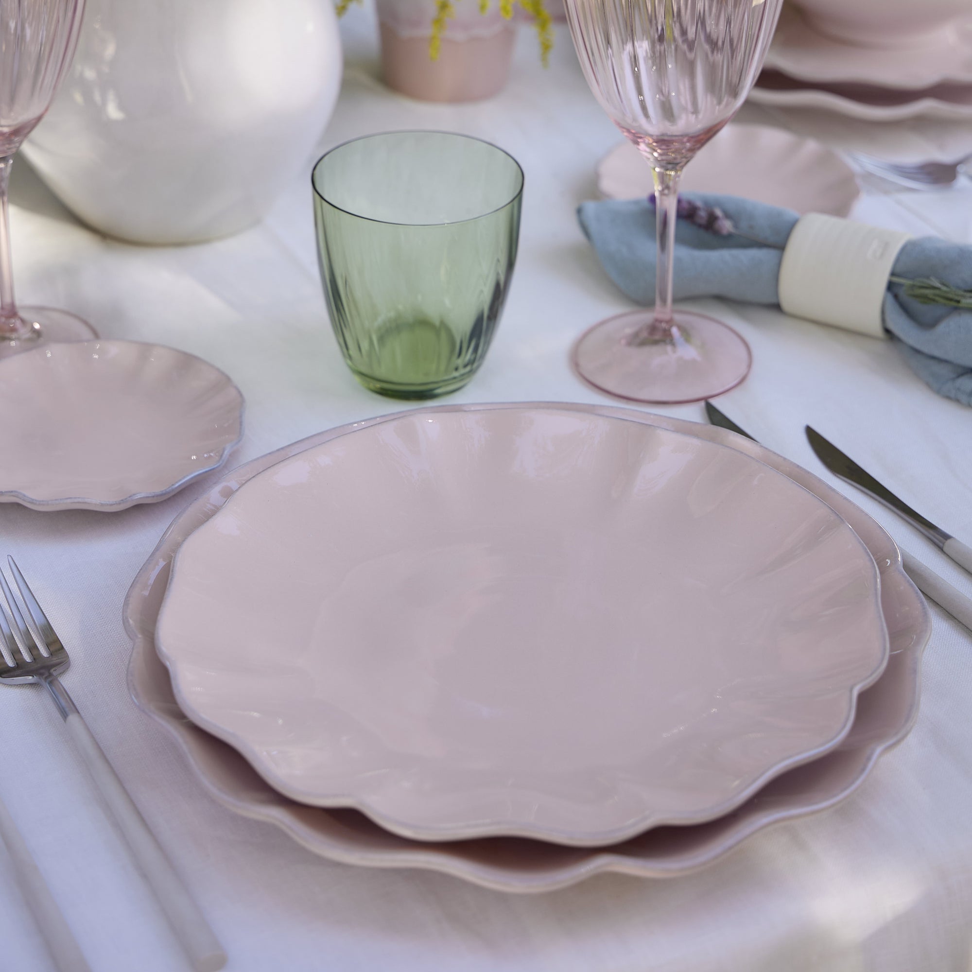 Dinner Plate Rosa Set of 6