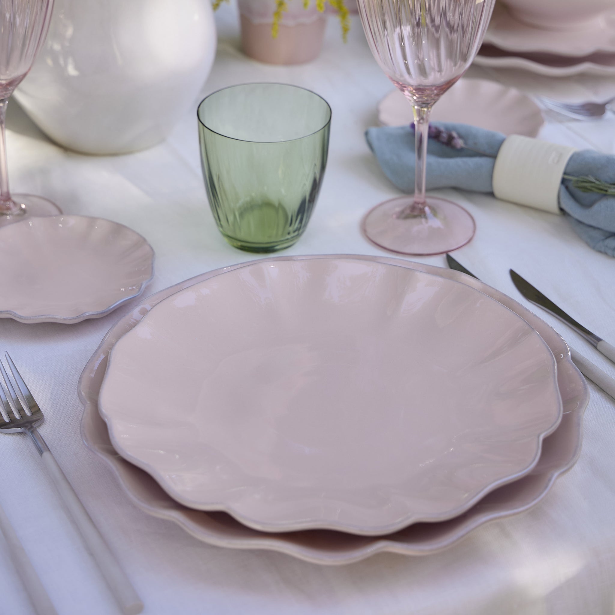 Dinner Plate Rosa Set of 6