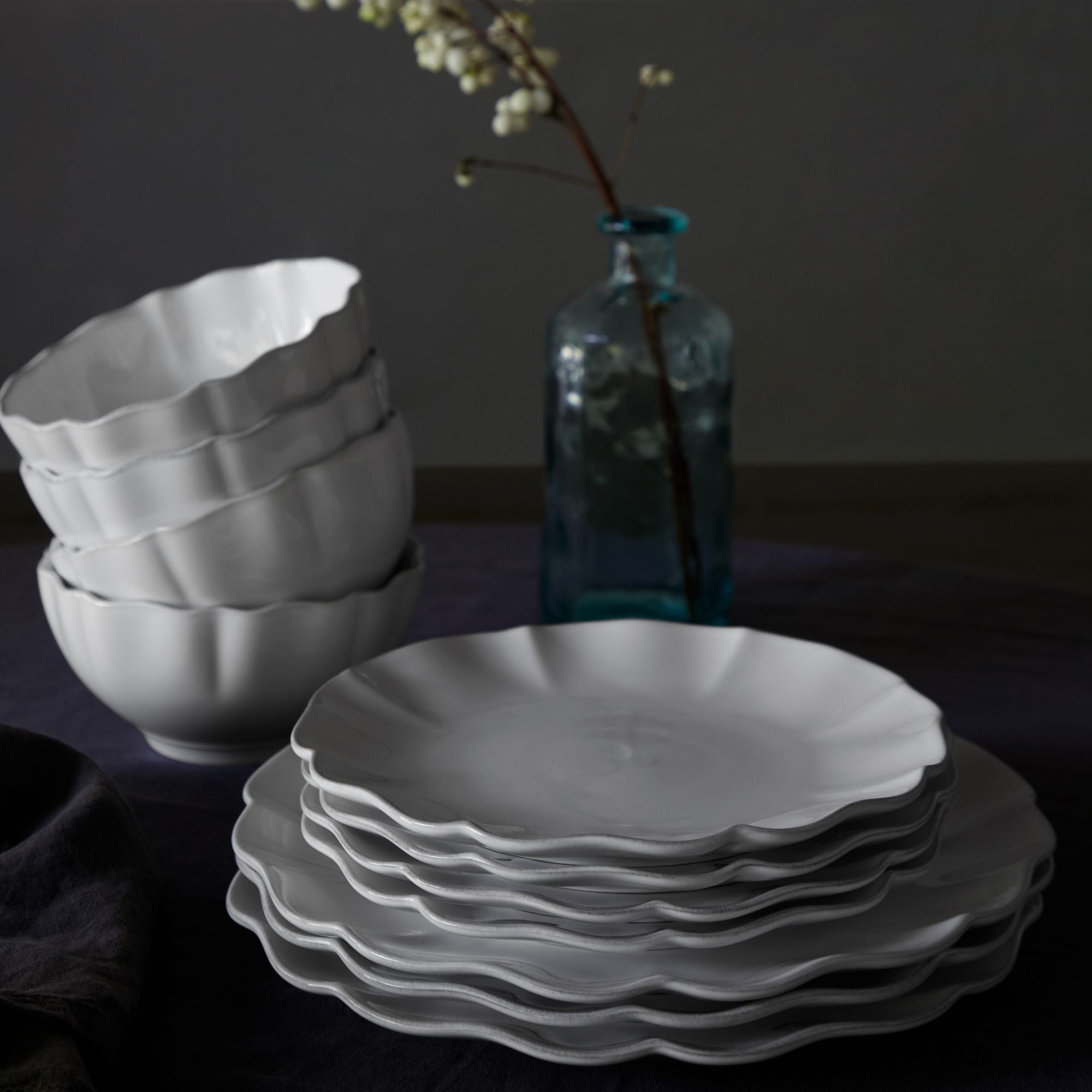 Dinner Plate Rosa Set of 6