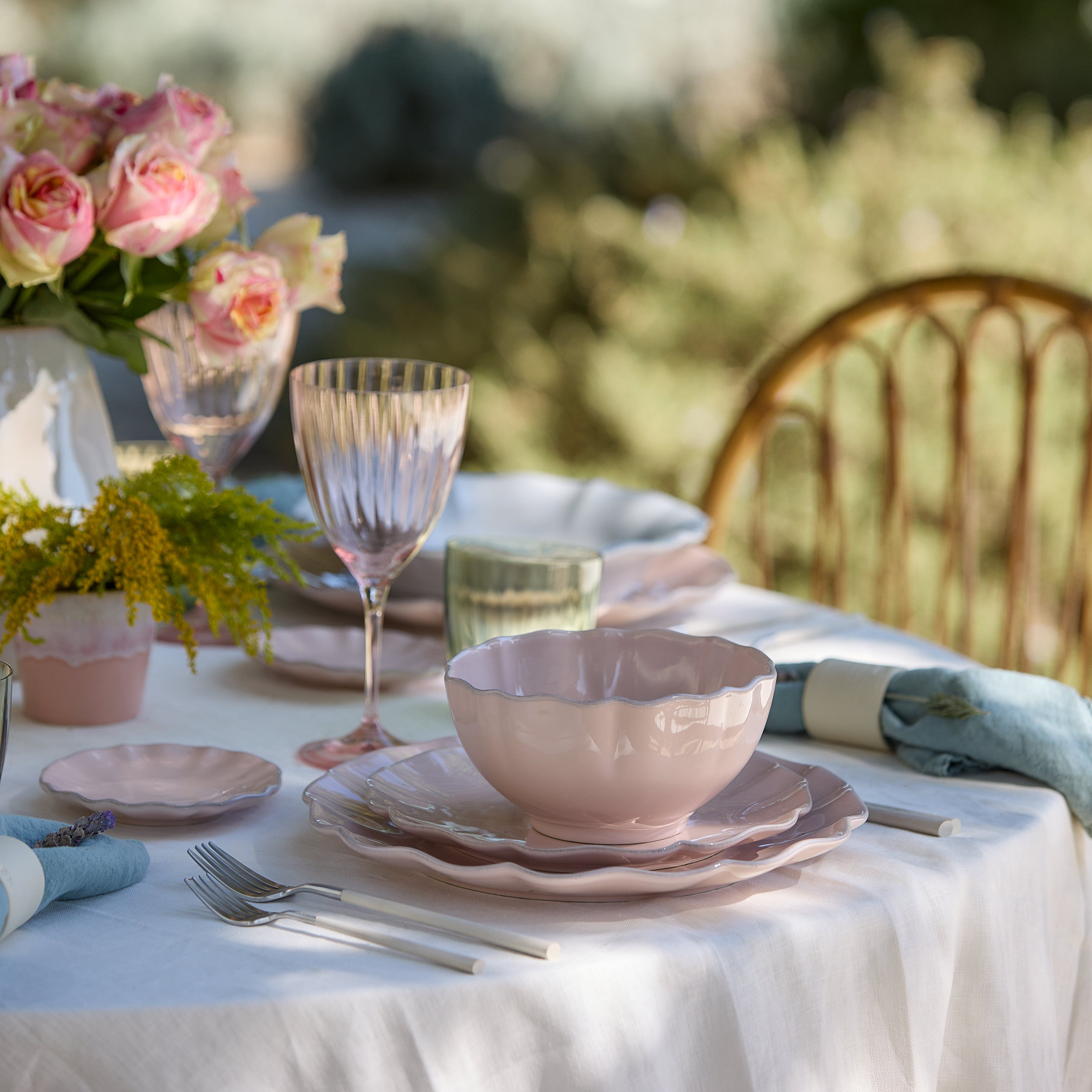 Soup/Cereal Bowl Rosa Set of 6