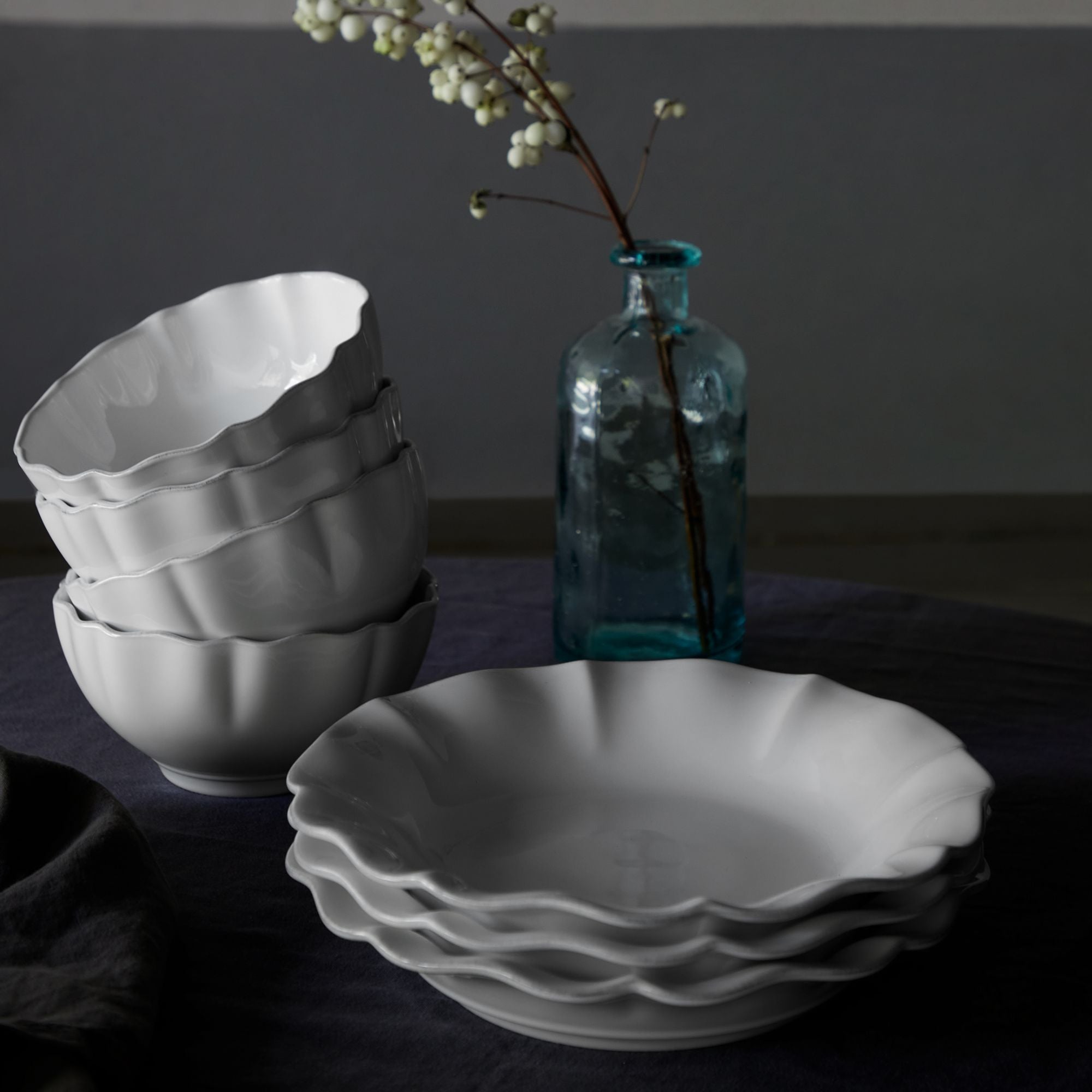 Soup/Cereal Bowl Rosa Set of 6