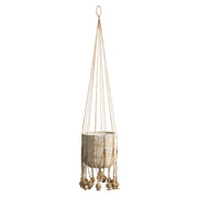 Gabie Jute Hanging Basket 11.75"