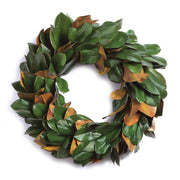 Southern Magnolia Leaves Wreath