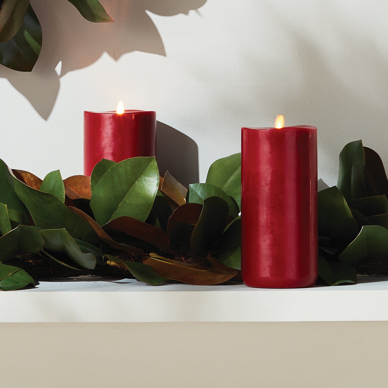 Southern Magnolia Leaf Garland 72"