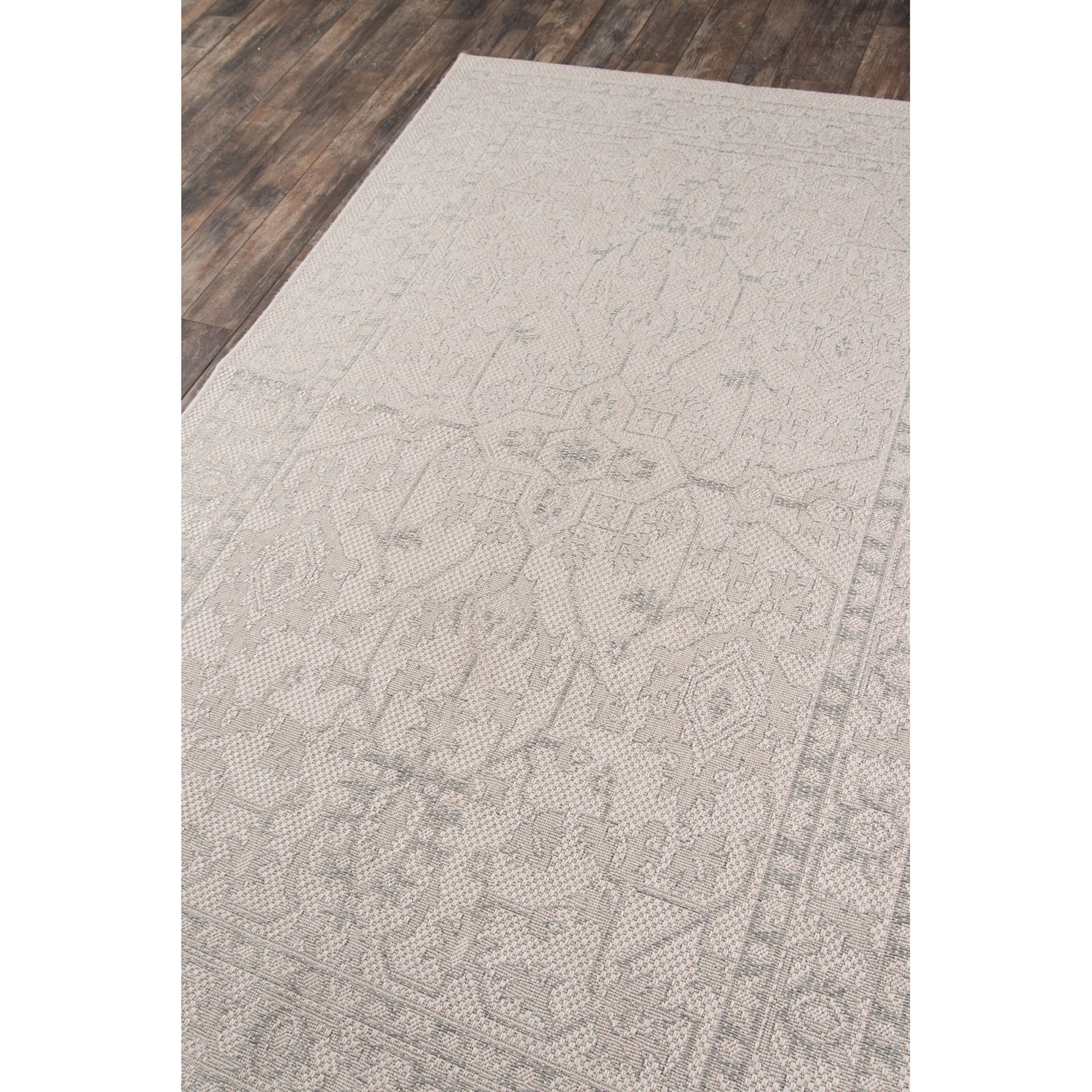 Erin Gates by Momeni Downeast Boothbay Grey Machine Made Polypropylene Area Rug