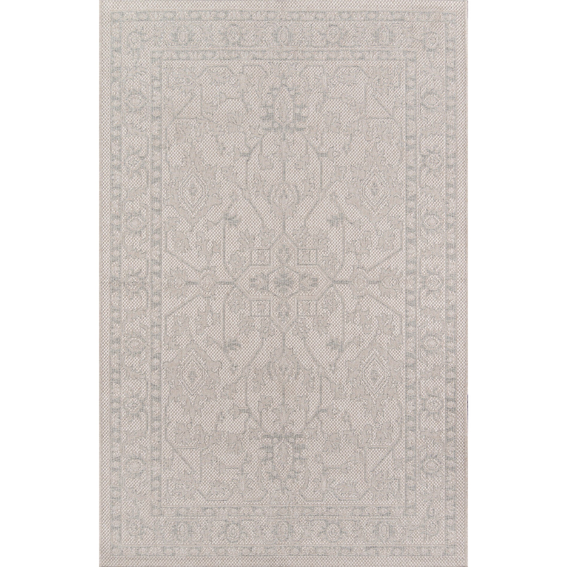 Erin Gates by Momeni Downeast Boothbay Grey Machine Made Polypropylene Area Rug