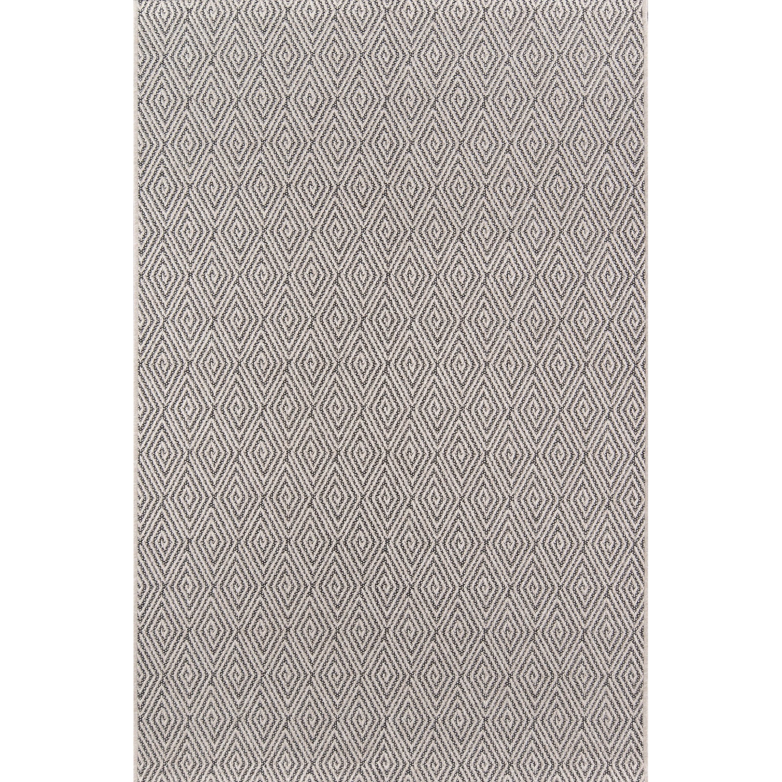 Erin Gates by Momeni Downeast Wells Charcoal Machine Made Polypropylene Area Rug