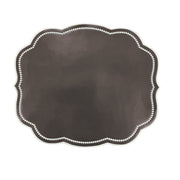 Charlotte Placemat - Dark Cocoa Vegan Leather (Set of 4)