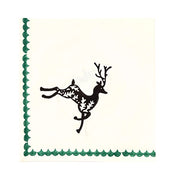 Cocoa Enchanted Reindeer Motif - Napkin (Set of 4)