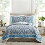 Royal Bisou Floral Quilt - 3pc Set
