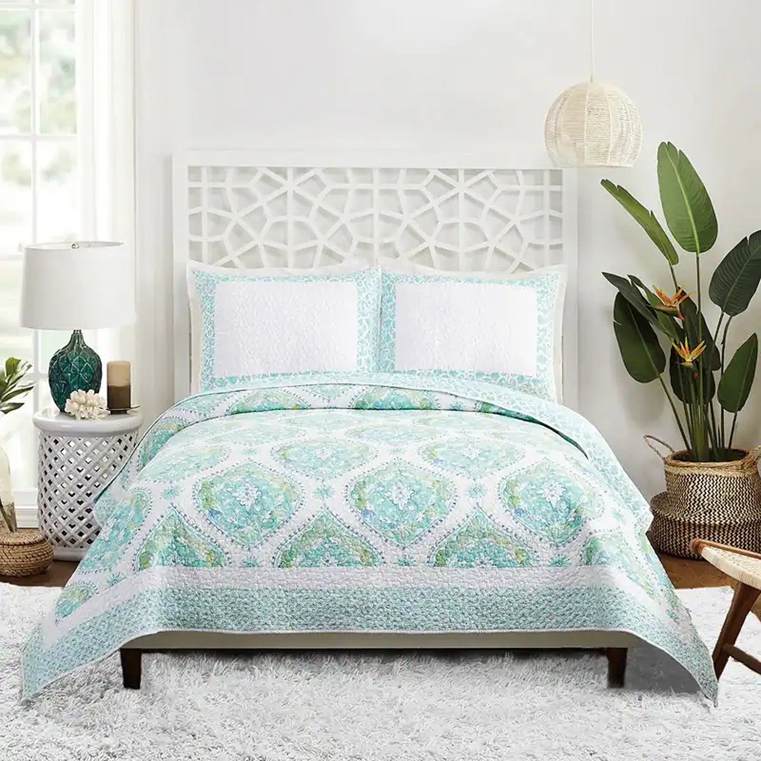 Bohemian Sea Breeze Quilt - 3pc Set