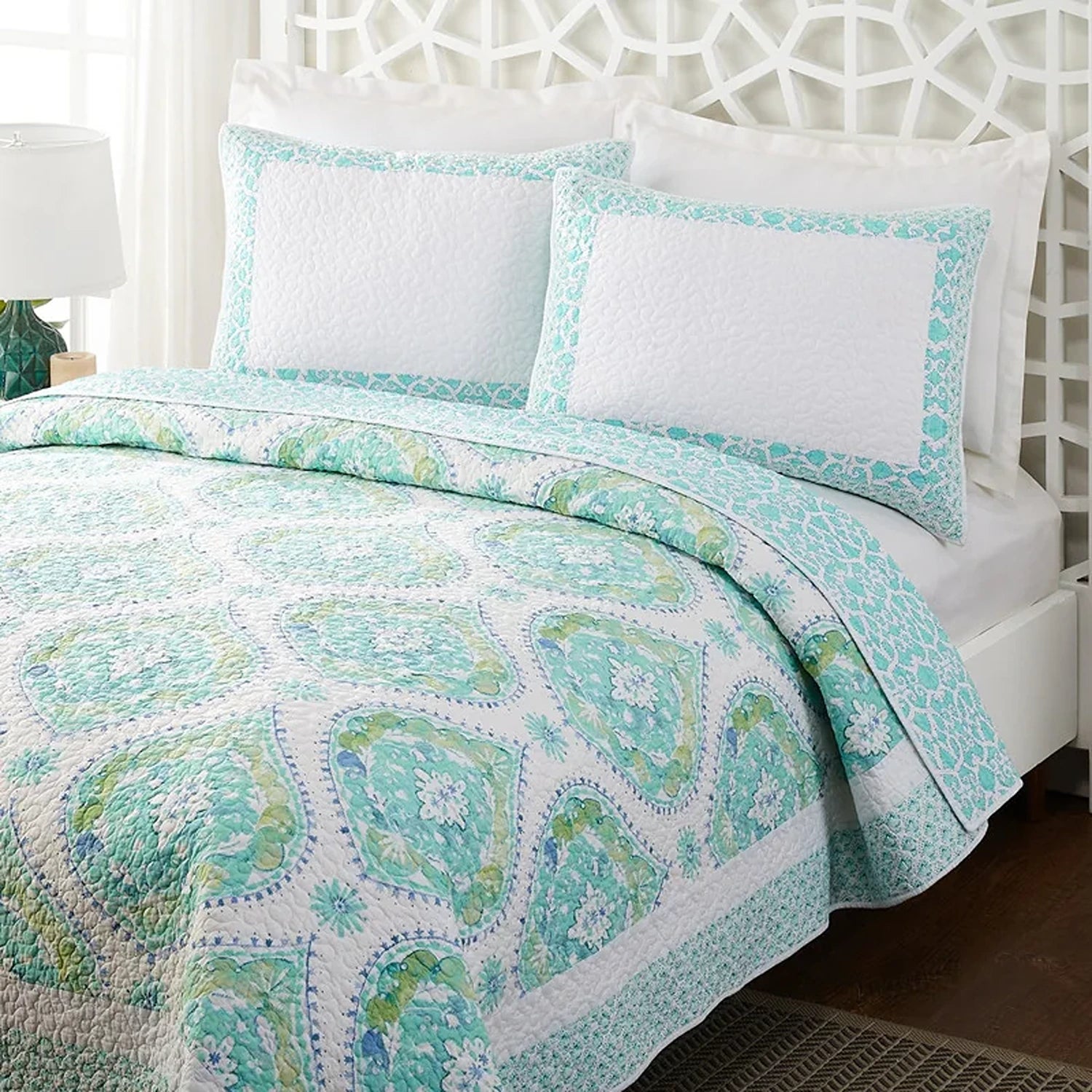 Bohemian Sea Breeze Quilt - 3pc Set