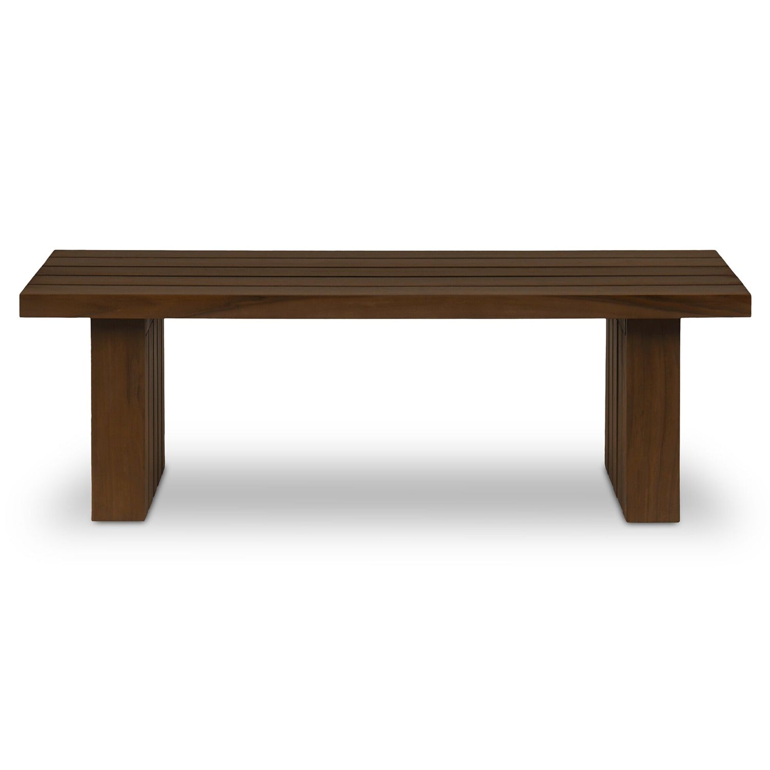 Asher Outdoor Coffee Table Brown