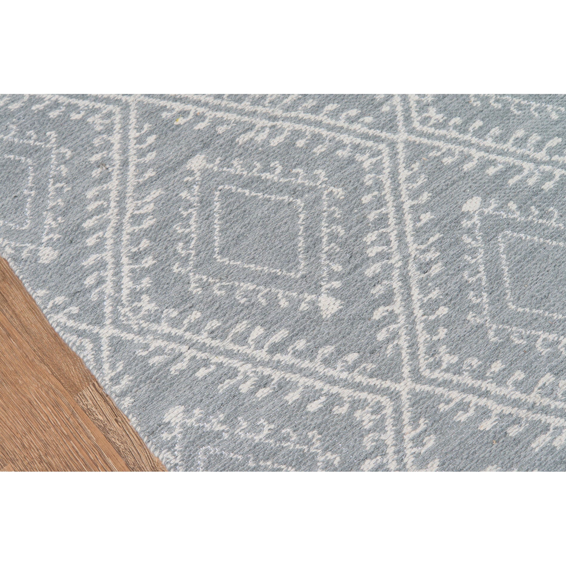 Erin Gates by Momeni Easton Pleasant Grey Hand Woven Indoor Outdoor Area Rug