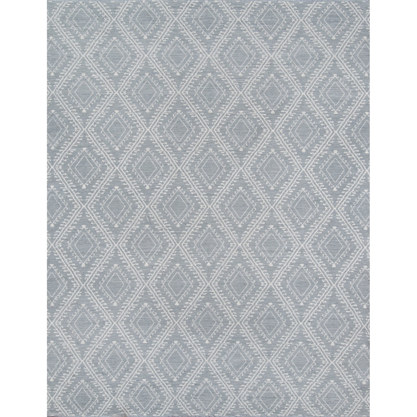 Erin Gates by Momeni Easton Pleasant Grey Hand Woven Indoor Outdoor Area Rug