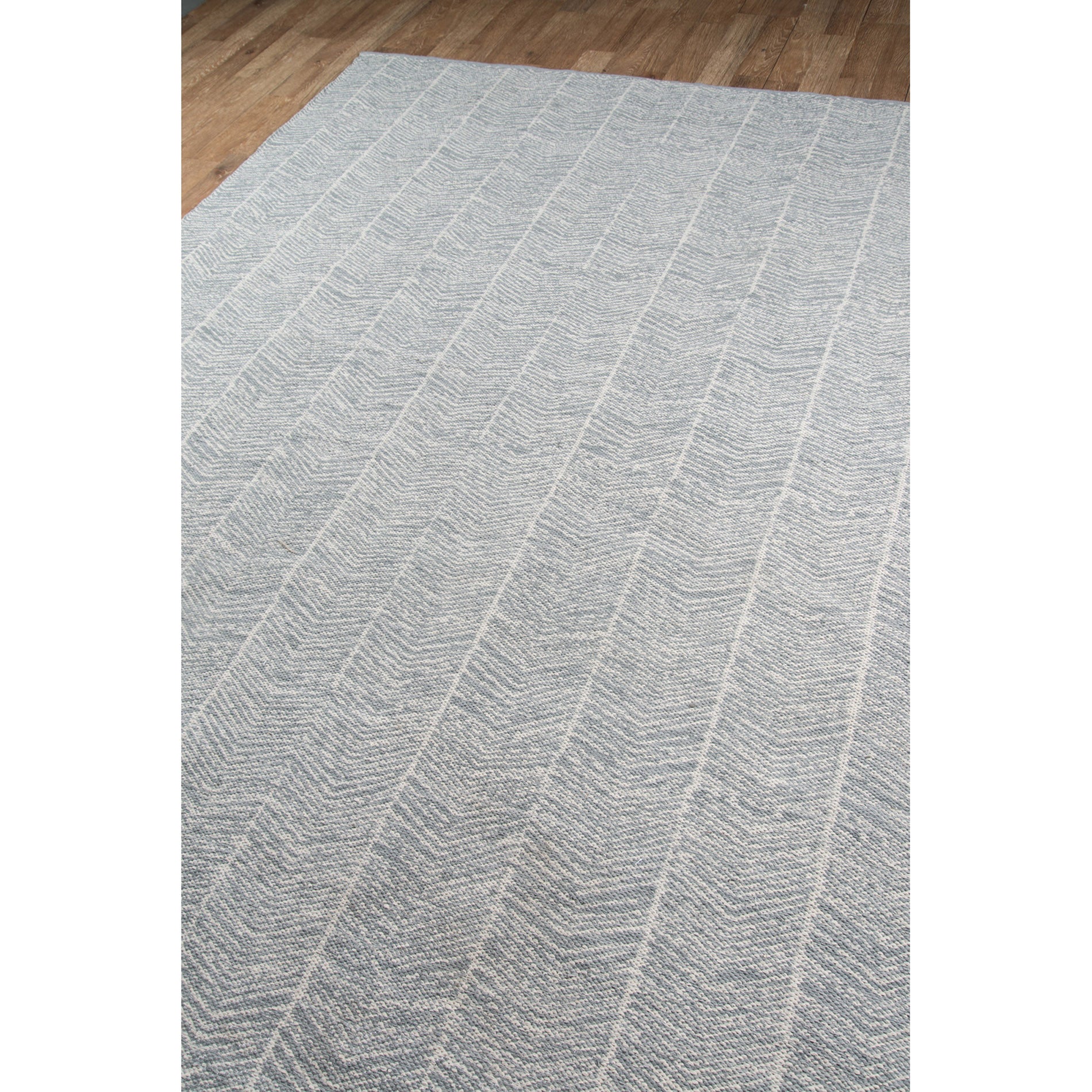 Erin Gates by Momeni Easton Congress Grey Hand Woven Indoor Outdoor Area Rug