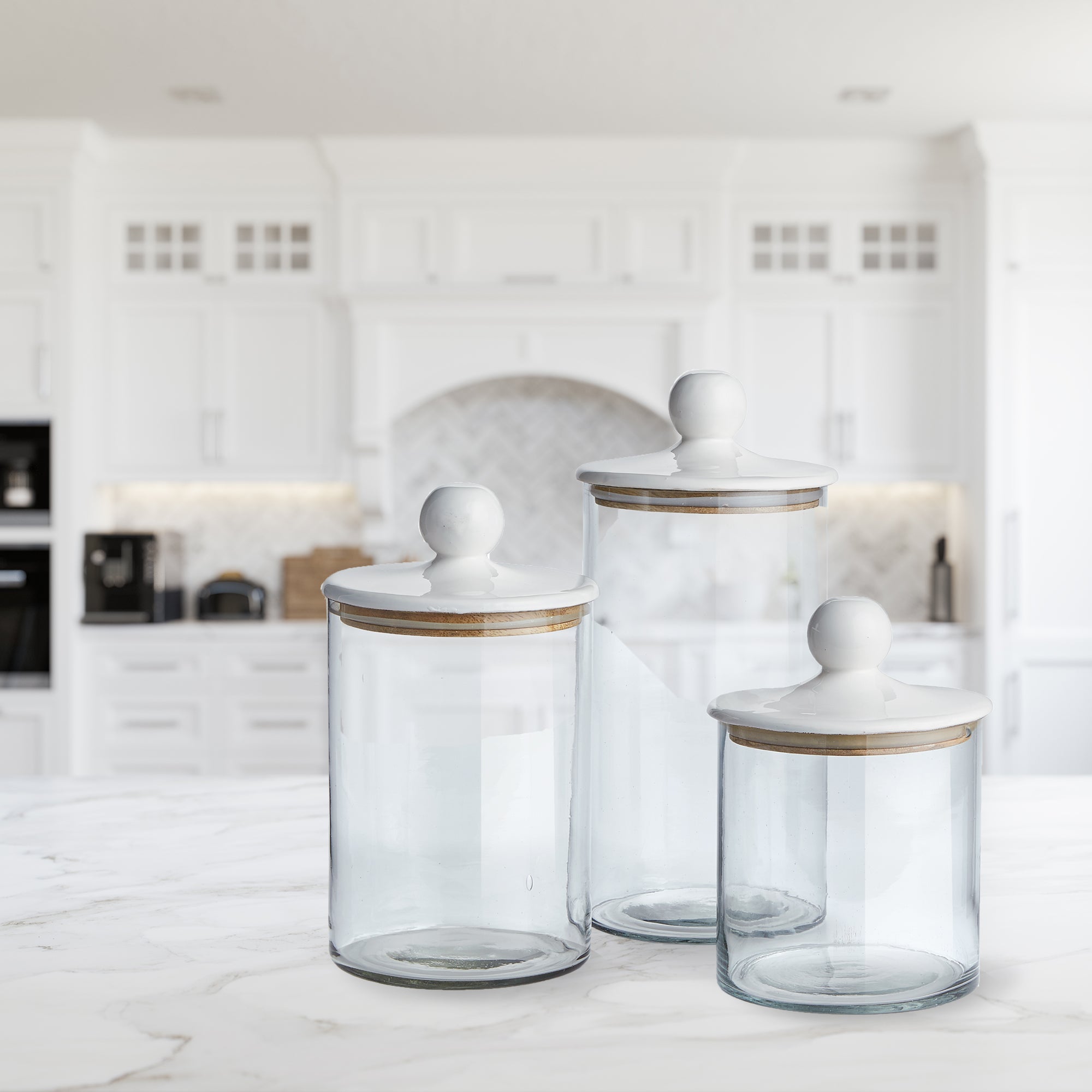 Ridge Canisters Set of 3