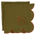 Earthen Pine Napkin - Set of 4