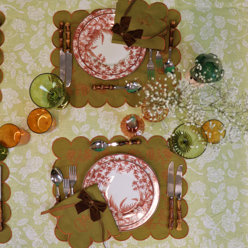 Earthen Pine Placemat - Set of 4