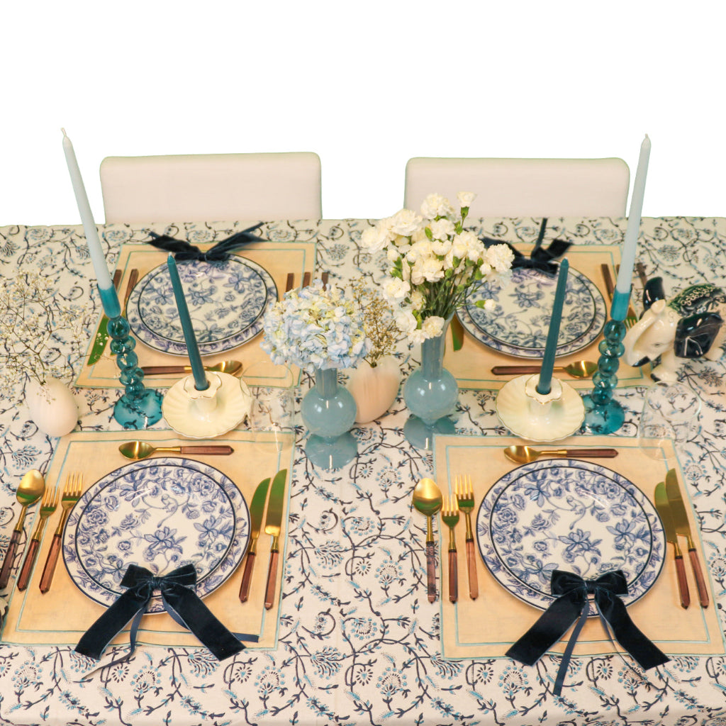Eleanor Royal Blue Tablecloth