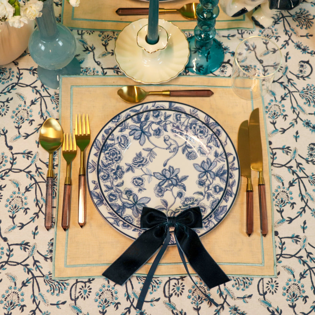 Eleanor Royal Blue Tablecloth