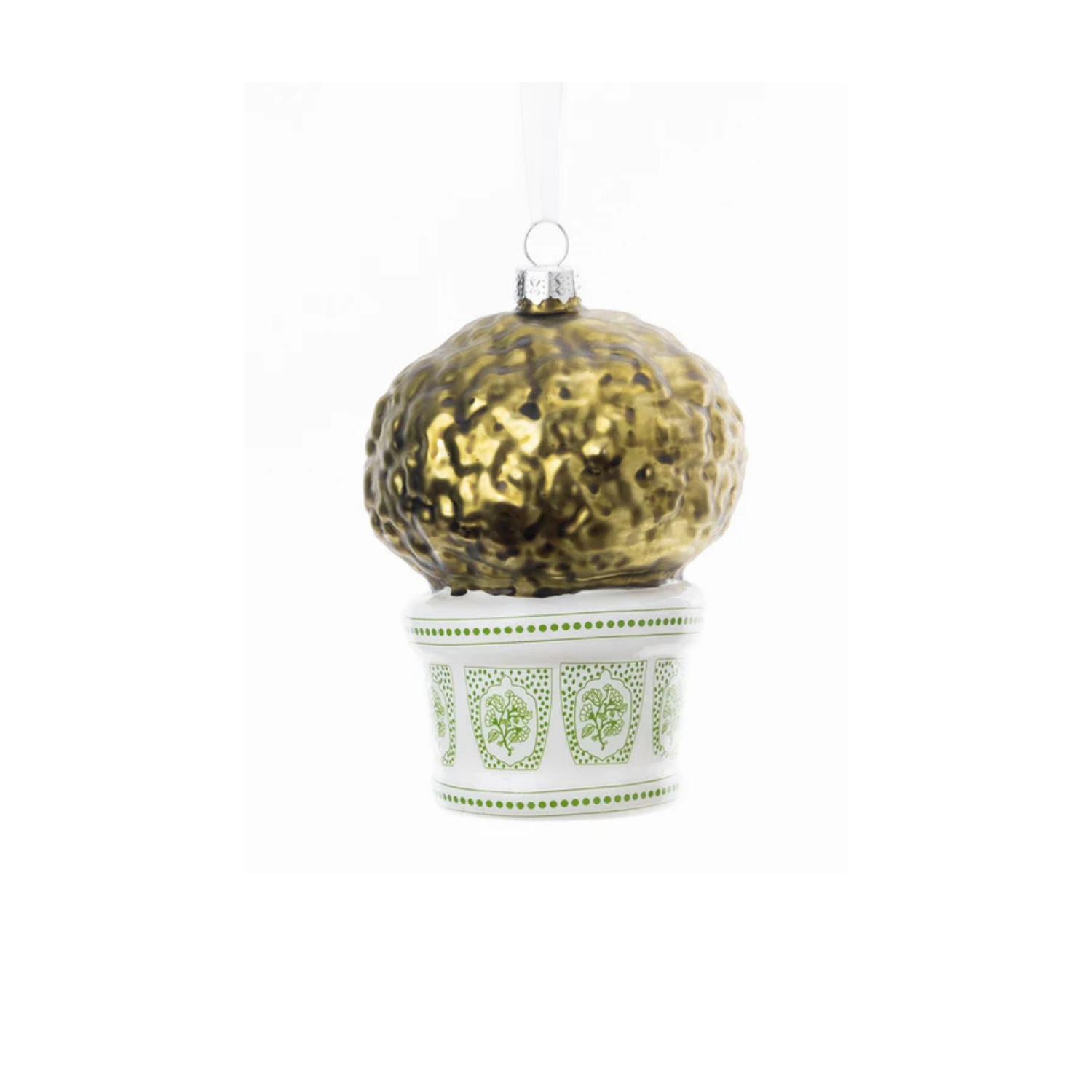 Green Boxwood Ornament