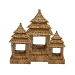 Square Wicker Pagoda (4 Sizes)