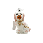 Pink Staffordshire Dog Gift Topper