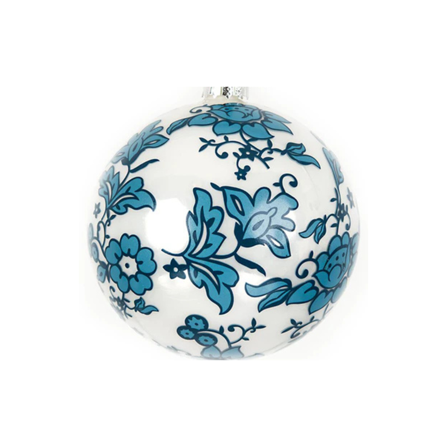 All Over Floral Ball Ornament