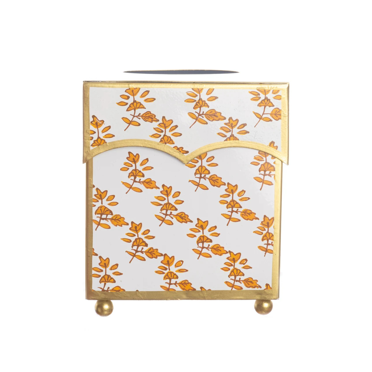 Orange Blossom Tissue Holder