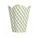 Green Blossom Wastepaper Basket