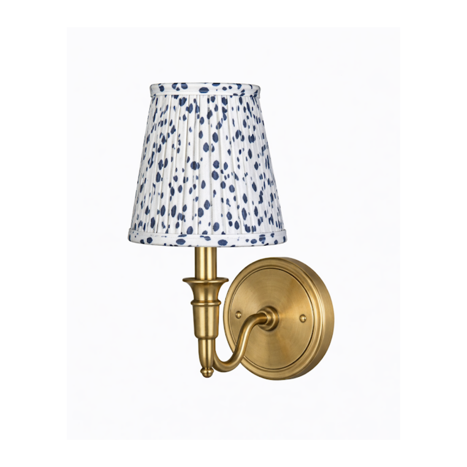 Blue Dot Sconce Shade