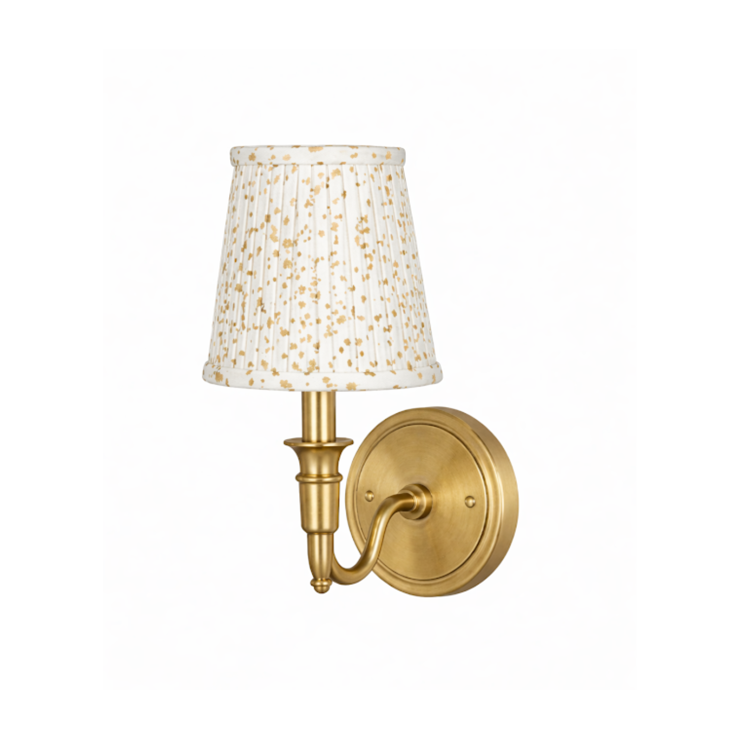 Tan Dot Sconce Shade