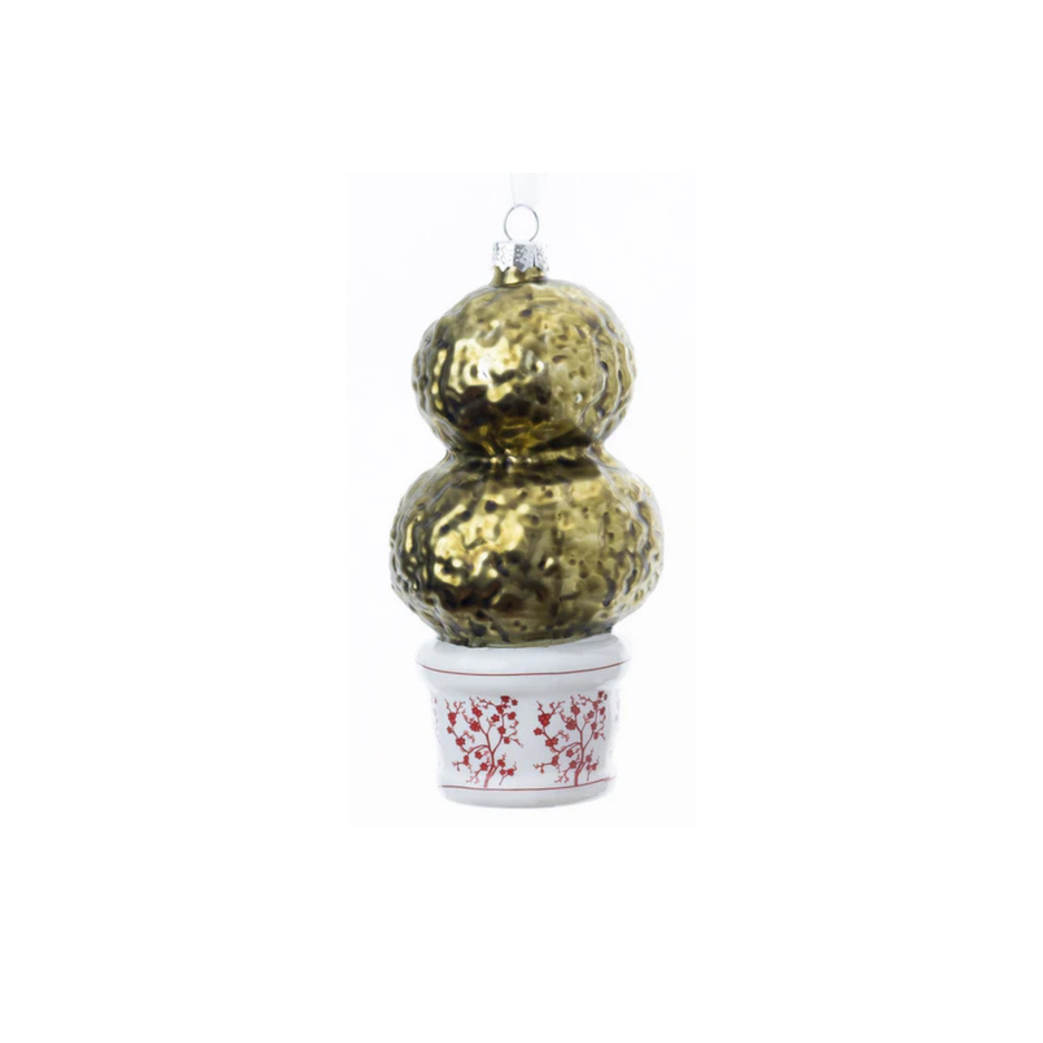 Red Topiary Ornament