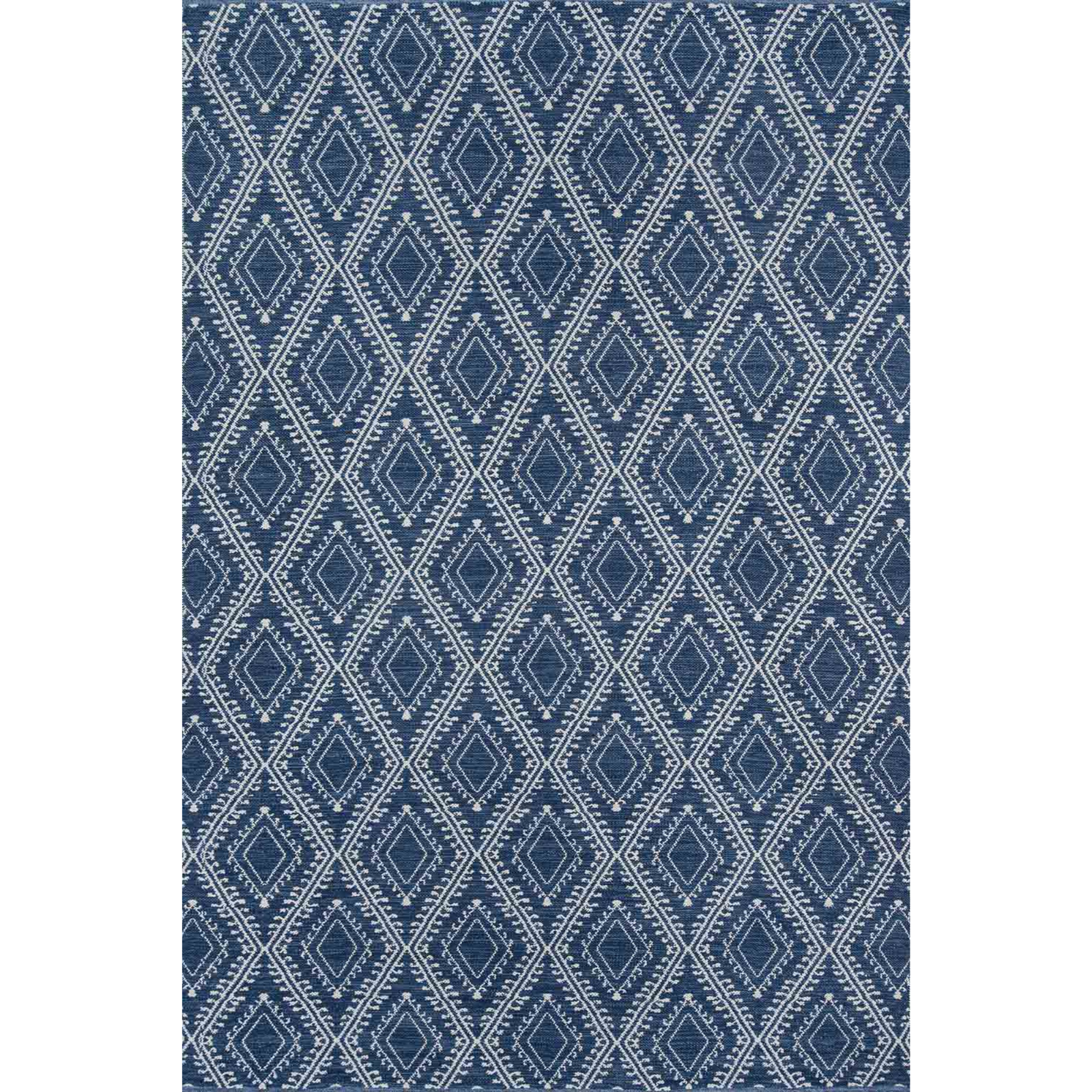 Erin Gates by Momeni Easton Pleasant Navy Hand Woven Indoor Outdoor Area Rug