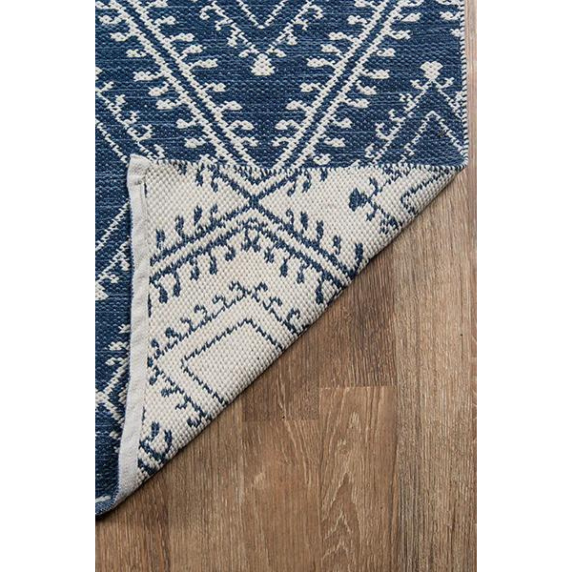 Erin Gates by Momeni Easton Pleasant Navy Hand Woven Indoor Outdoor Area Rug