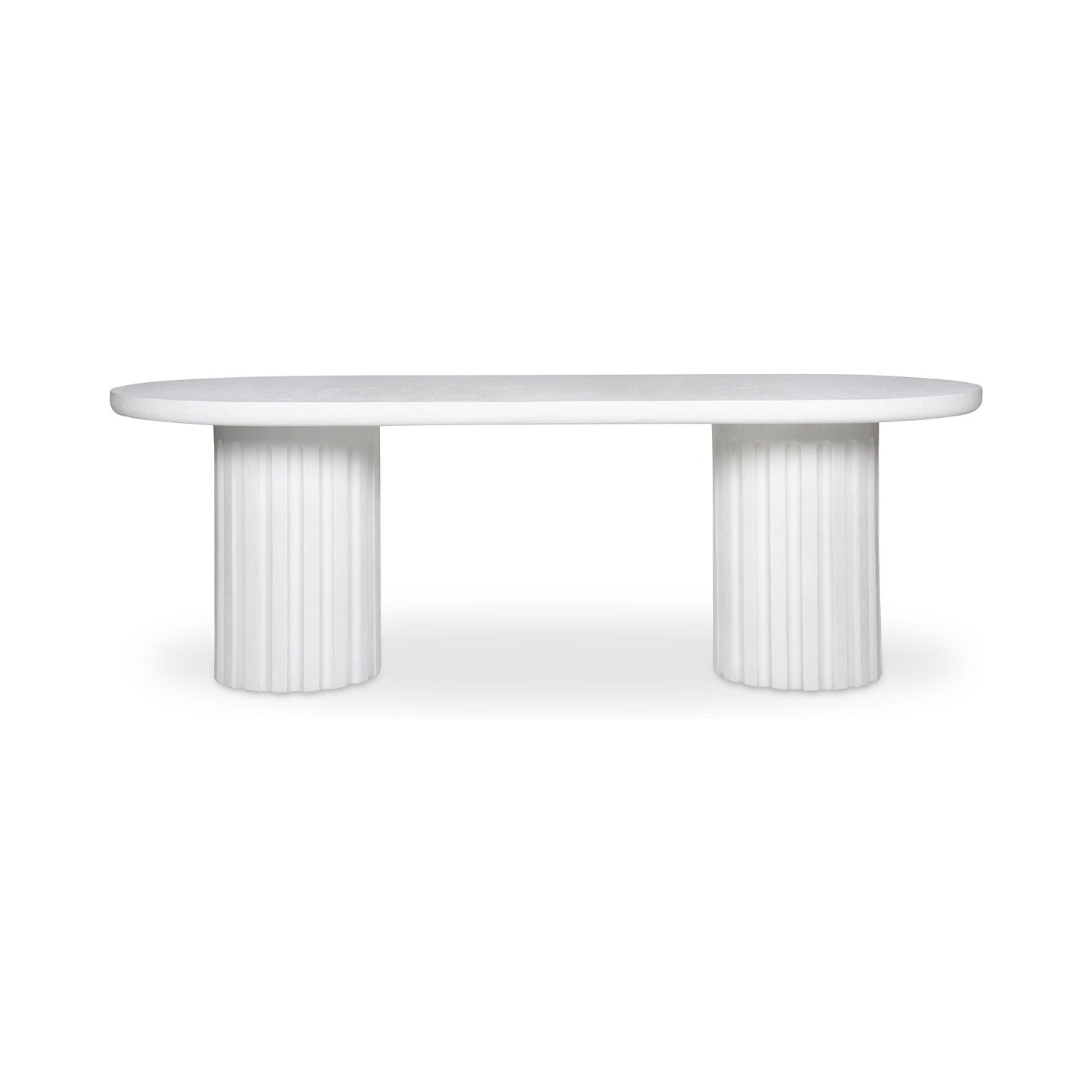Nyx Outdoor Dining Table White
