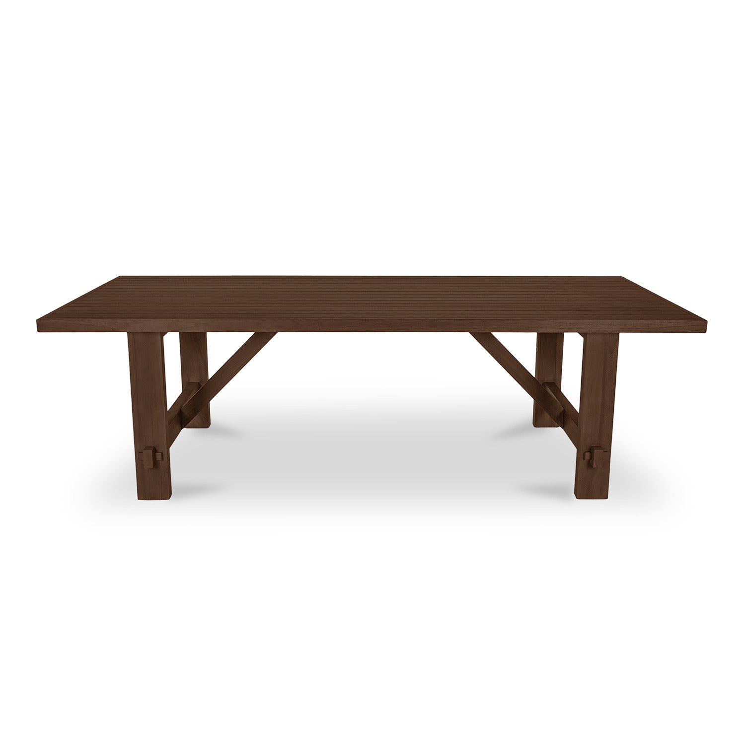 Arthur Outdoor Dining Table Brown