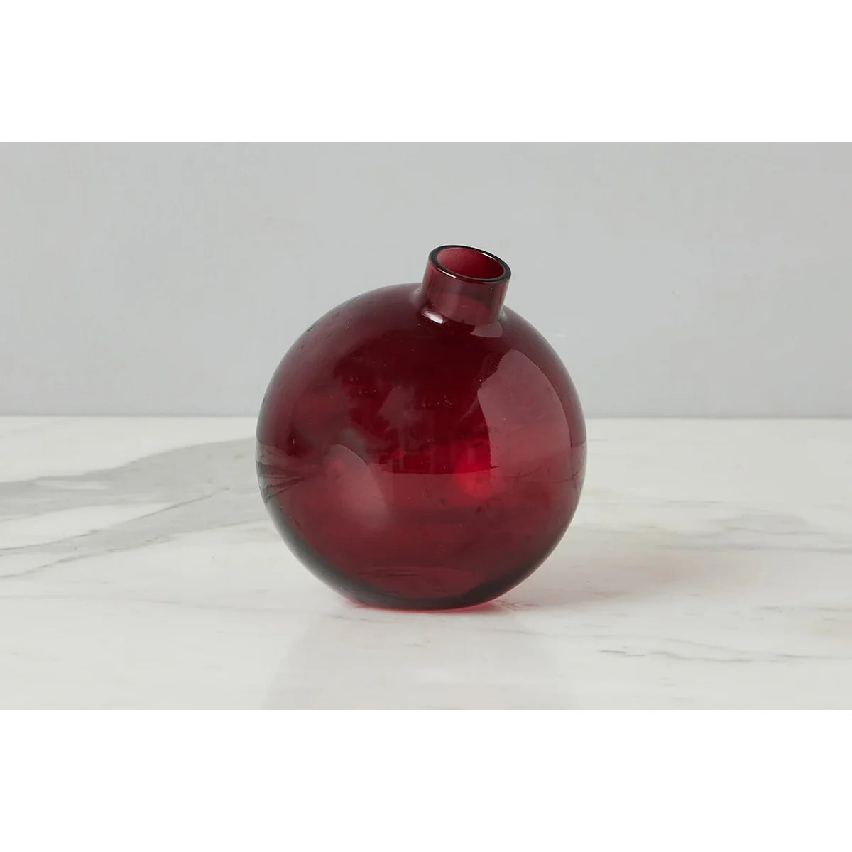 Glass Sphere Bud Vase