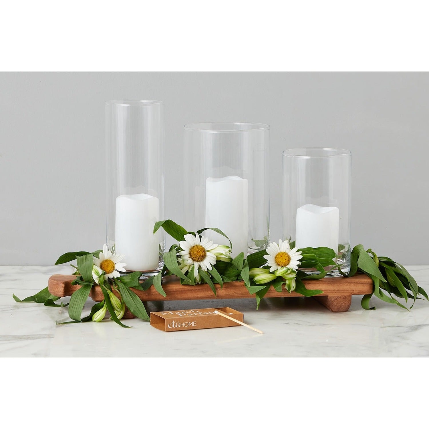 Glass Hurricanes, Set of 3
